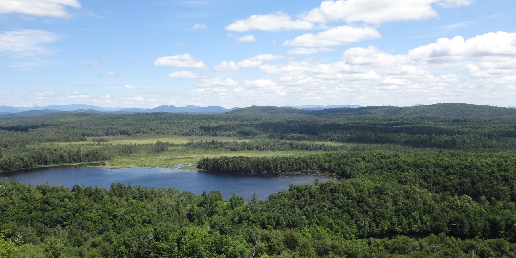 view from Low's Ridge